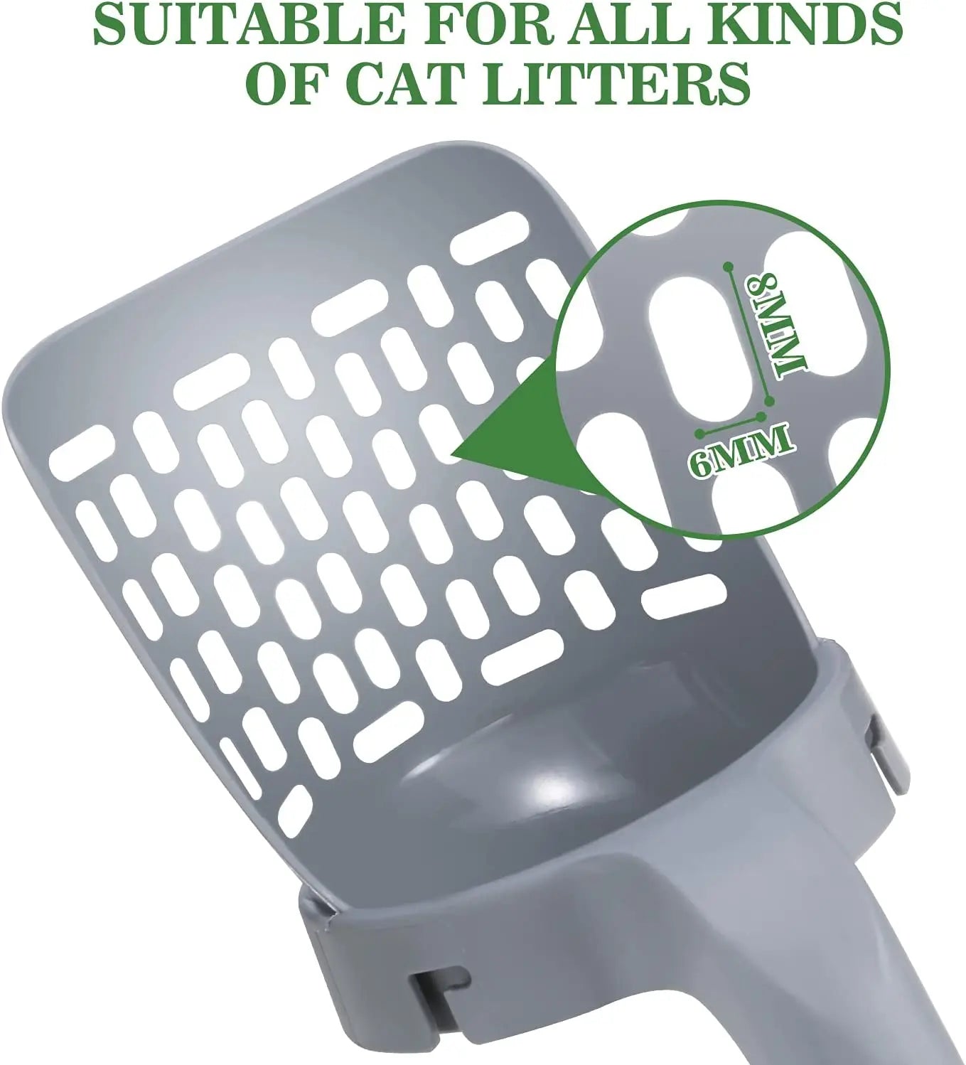 Ensemble de pelle à litière autonettoyante pour chat