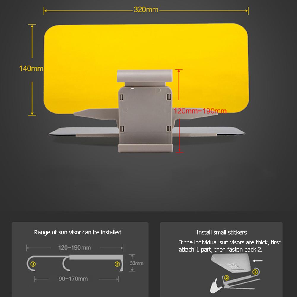 Car Day & Night Glare Blocker - the Car Products