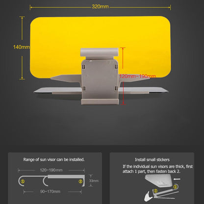 Car Day & Night Glare Blocker - the Car Products